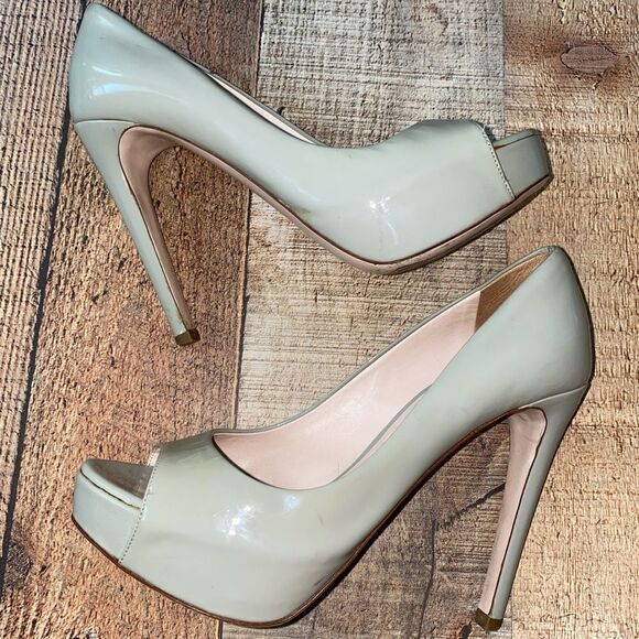 Miu Miu patent leather pumps peep toe 36 - Picture 7 of 14